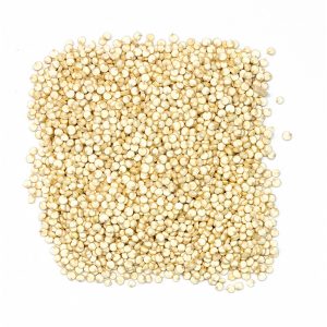 Semillas de quinoa blanca